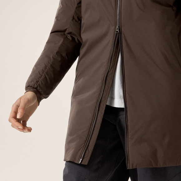 NWT Women's Arcteryx Atom Long Coat in Carob, S - Picture 5 of 5